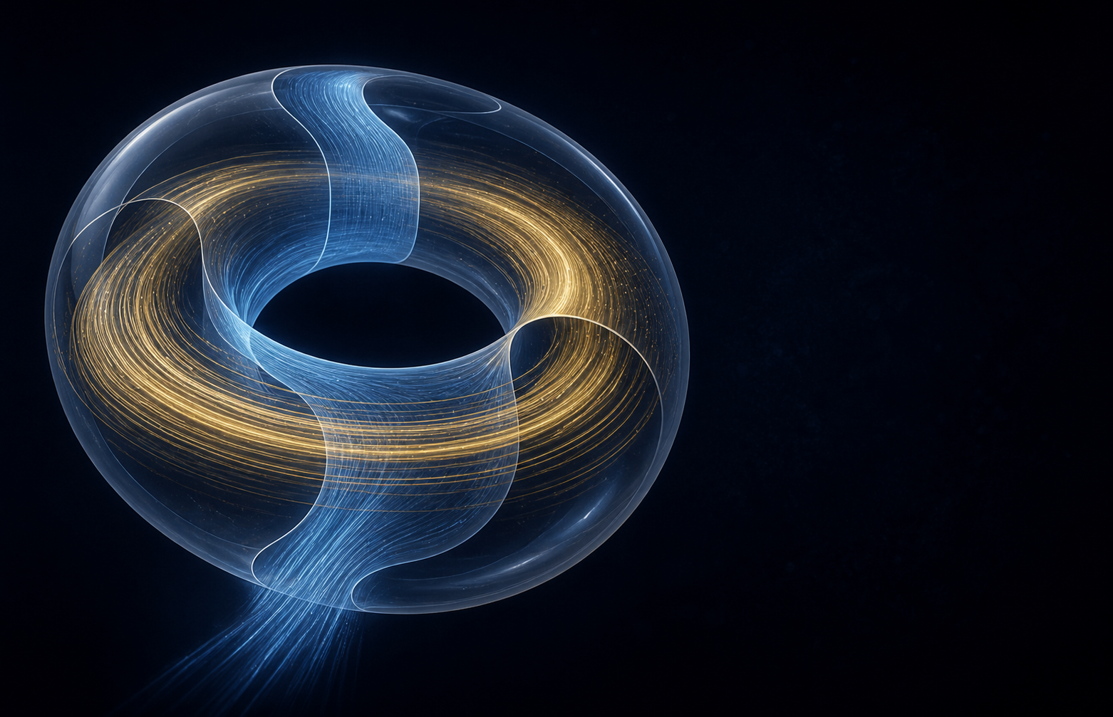 Conceptual dual-flow toroidal plenum illustration